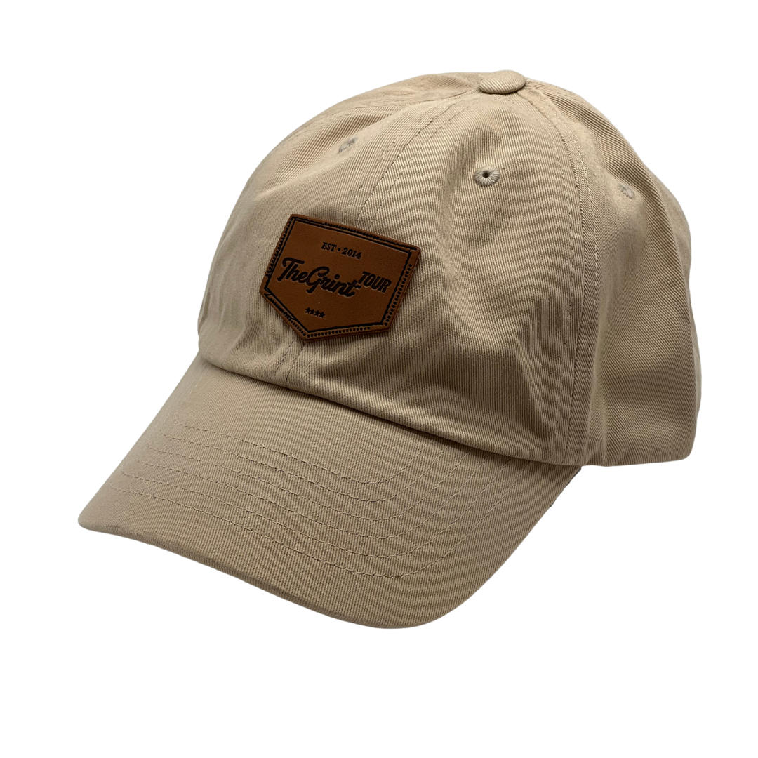 TheGrint Tour Leather Patch Dad Hat