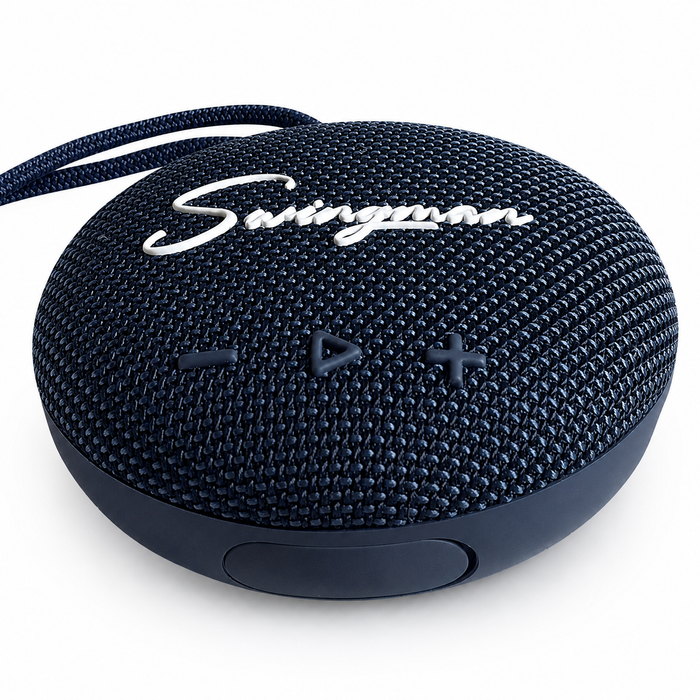 Navy Swingman magnetic Bluetooth golf speaker
