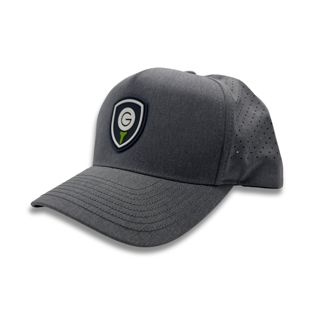 Charcoal TheGrint shield performance hat