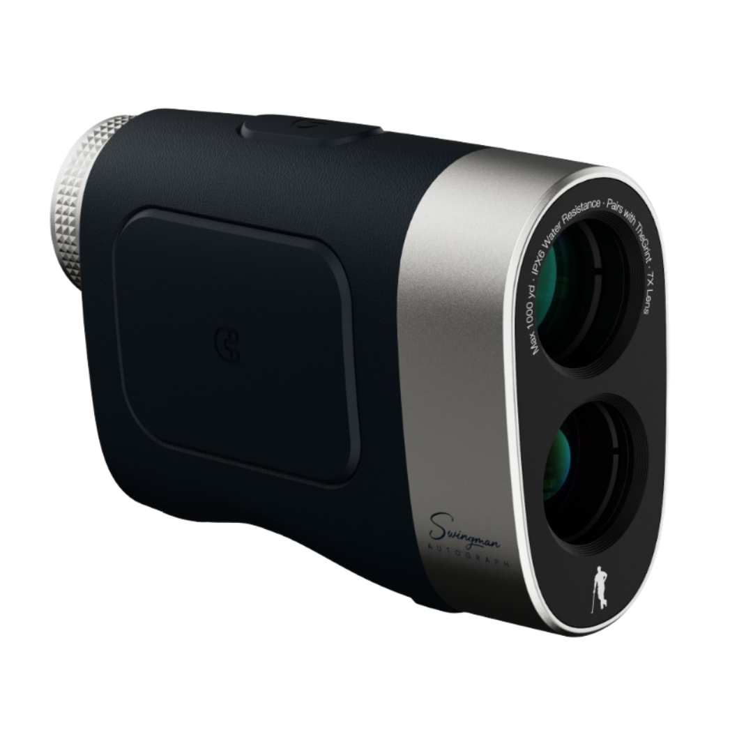 Swingman Autograph rangefinder, front view with lenses