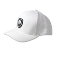 White TheGrint shield snapback