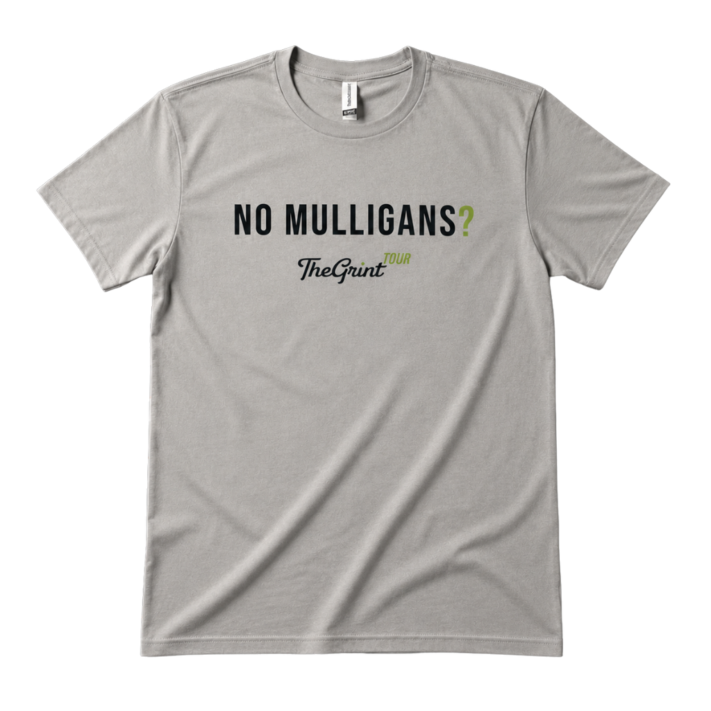 Gray TheGrint Tour 'No Mulligans' T-shirt