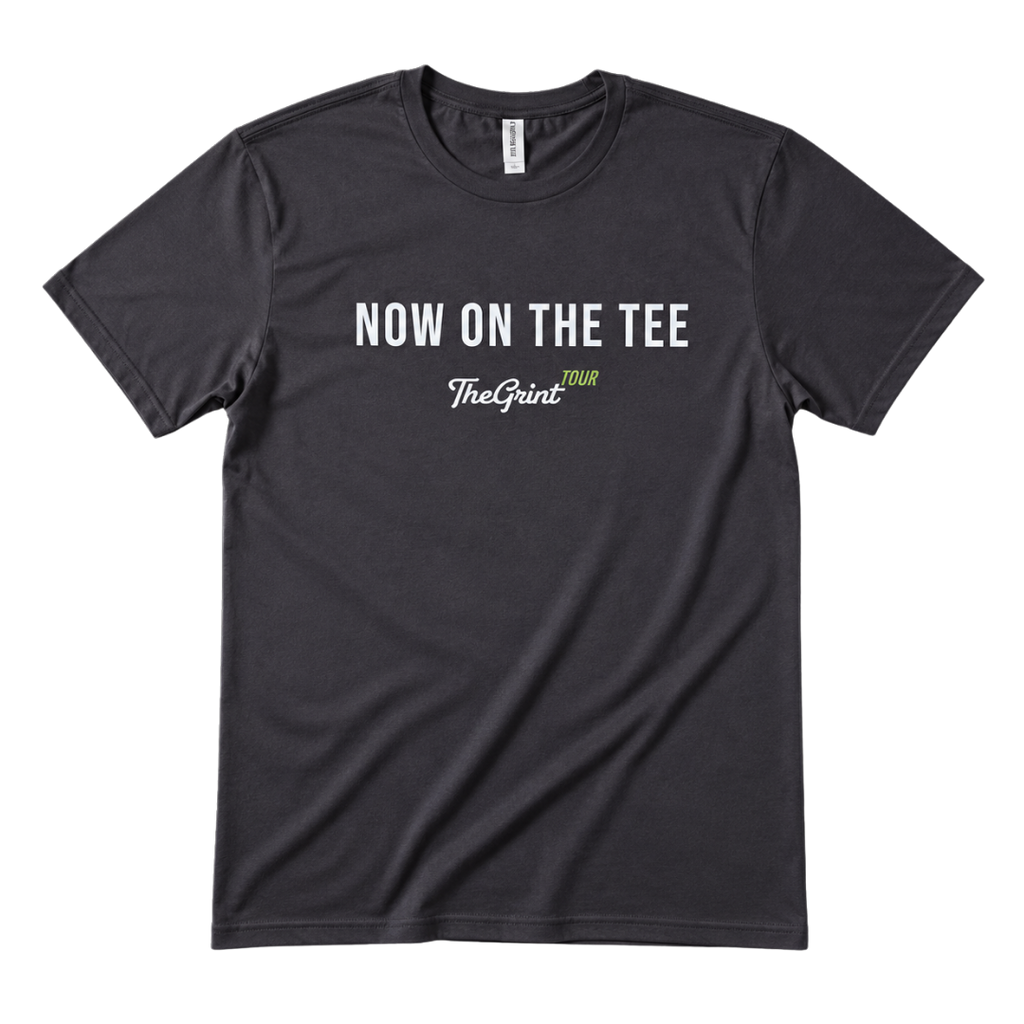 Charcoal TheGrint Tour 'Now On The Tee' T-shirt
