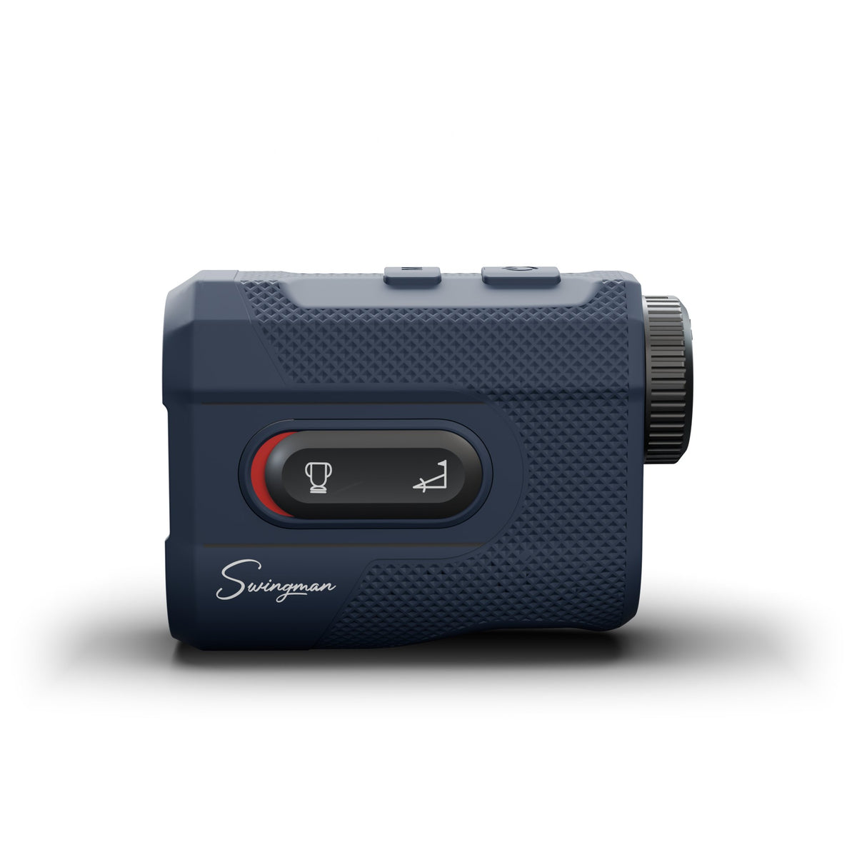 Swingman Classic Rangefinder side view with the slope switch for Slope Mode and Tournament Mode